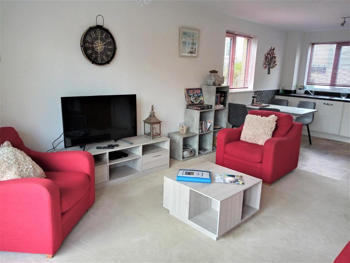 Stunning Apartment, Balconies, Private Beach, Coast Path Charlestown (Cornwall) Luaran gambar
