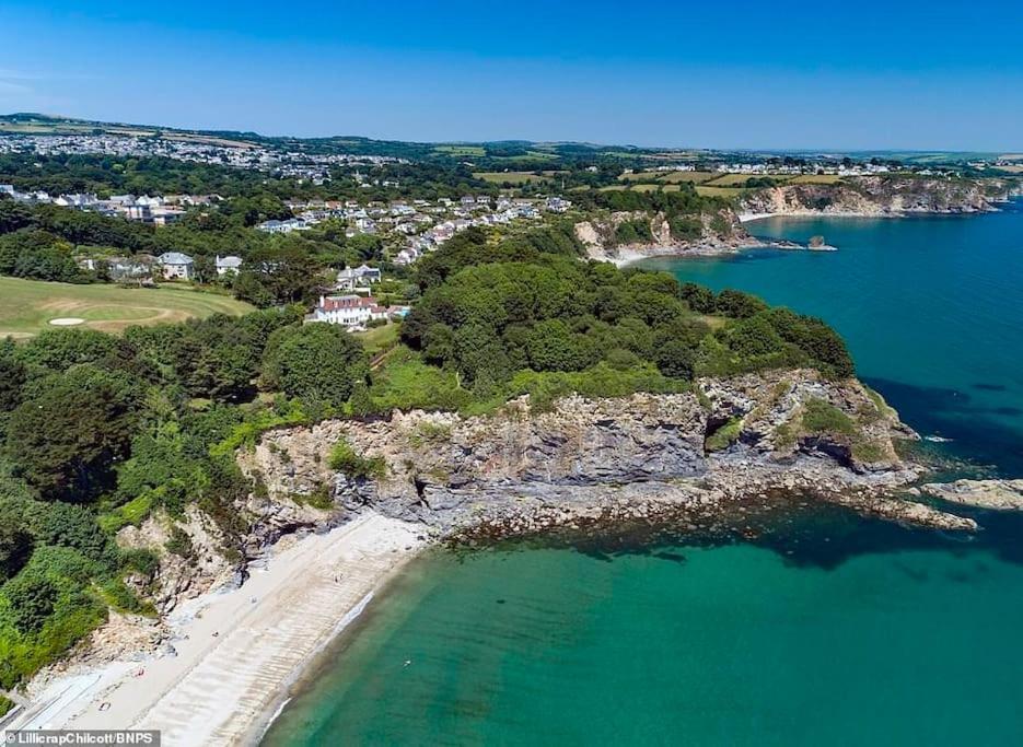 Stunning Apartment, Balconies, Private Beach, Coast Path Charlestown (Cornwall) Luaran gambar