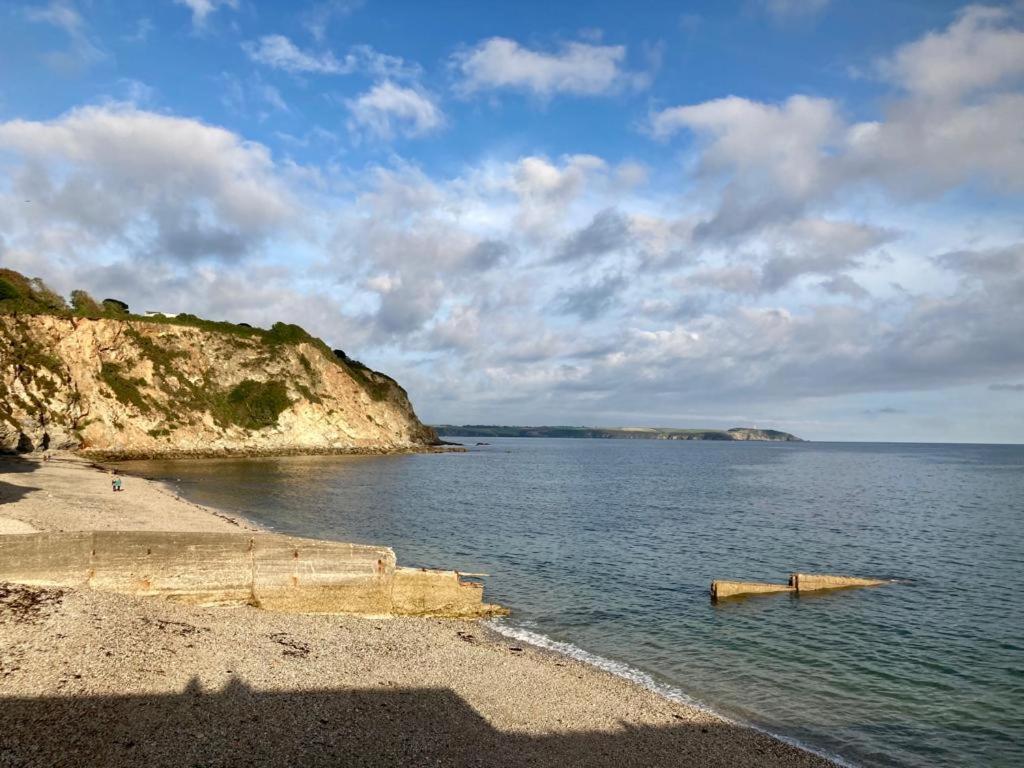 Stunning Apartment, Balconies, Private Beach, Coast Path Charlestown (Cornwall) Luaran gambar