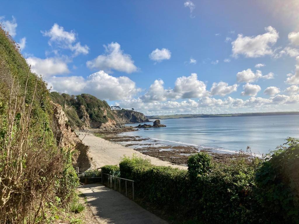 Stunning Apartment, Balconies, Private Beach, Coast Path Charlestown (Cornwall) Luaran gambar